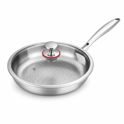 Non Stick Pan with Stainless Steel Bottom