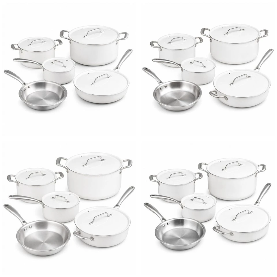 Stainless Steel And Nonstick Cookware Set high quality