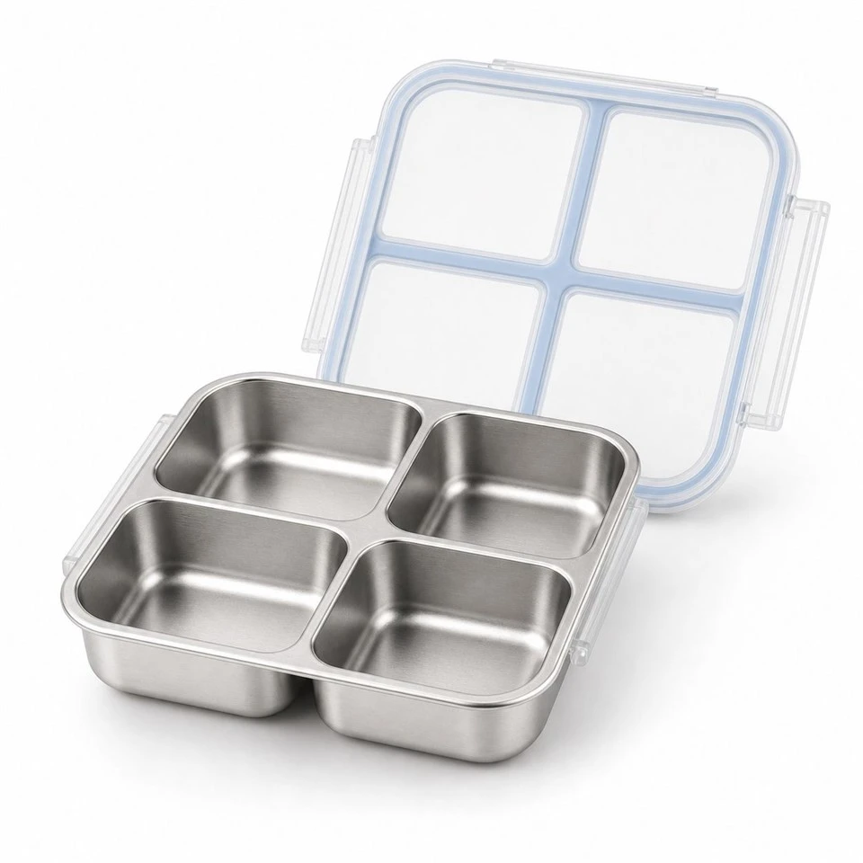 Stainless Steel Bento Snack Box factory