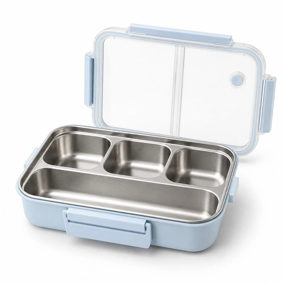 Steel Snack Box With Compartments factory
